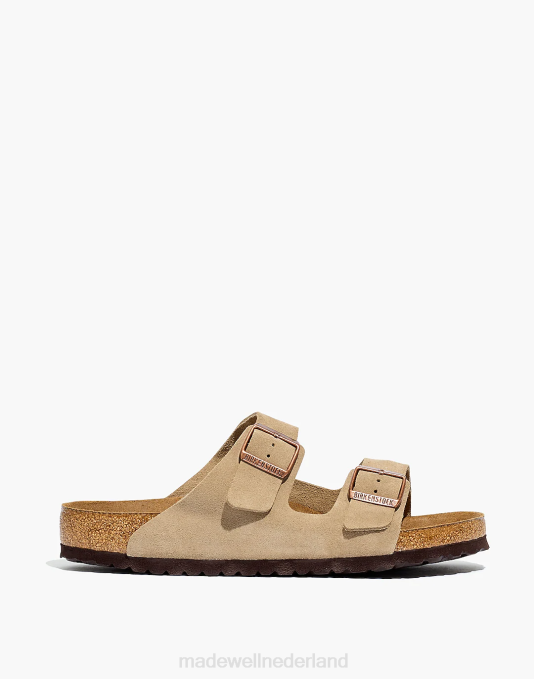 schoenen taupe ZVH6396 Madewell Birkenstock suède Arizona sandalen Heren