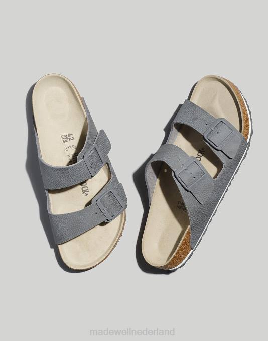 schoenen woestijngrond grijs ZVH6409 Madewell Birkenstock Arizona sandalen Heren