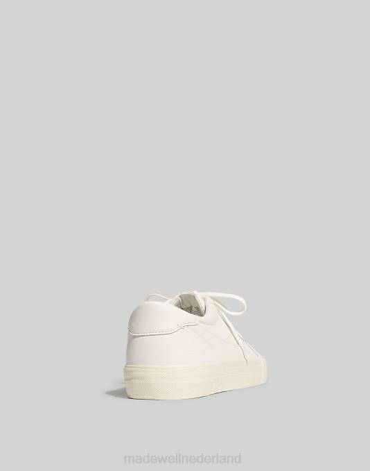 schoenen bleek perkament ZVH6627 Madewell Stoep lage sneakers leer Heren