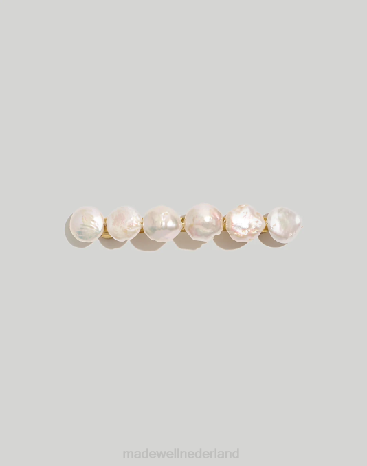 accessoires parel multi ZVH6763 Madewell Zoetwaterparel haarspeldje vrouwen