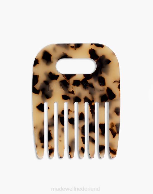 accessoires zwart multi ZVH61784 Madewell kapmes nr. 4 kam vrouwen