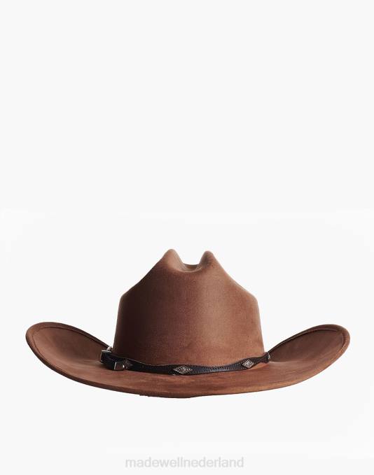 accessoires bruin ZVH61225 Madewell asn dolly westernhoed vrouwen