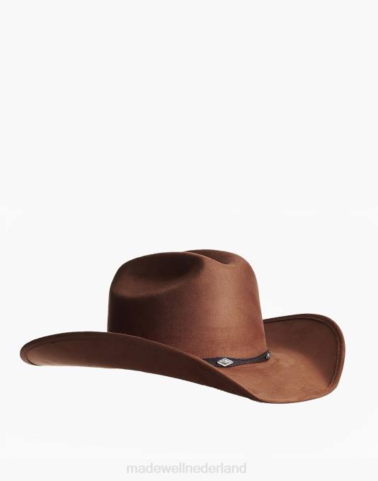 accessoires bruin ZVH61225 Madewell asn dolly westernhoed vrouwen