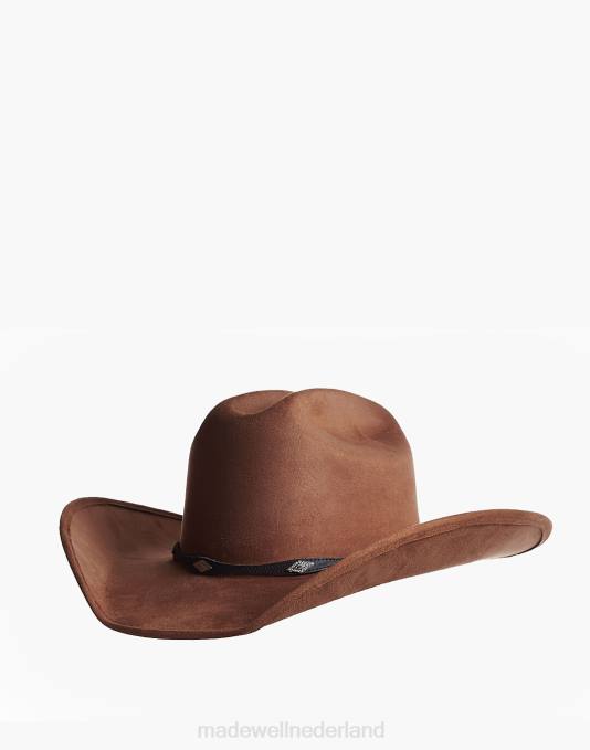 accessoires bruin ZVH61225 Madewell asn dolly westernhoed vrouwen