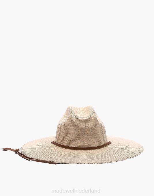 accessoires bruin ZVH61236 Madewell asn stro surfer boi hoed met brede rand vrouwen