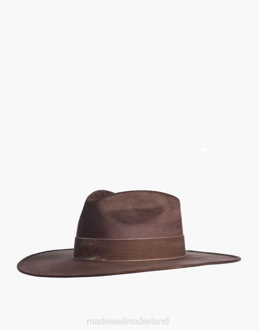 accessoires bruinen ZVH61227 Madewell asn luna rancher hoed vrouwen