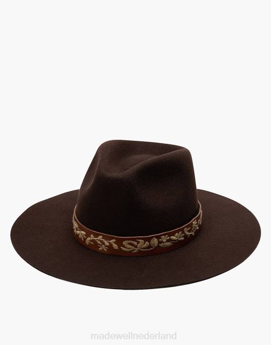 accessoires havermout ZVH62433 Madewell Wyeth Liam wollen hoed vrouwen