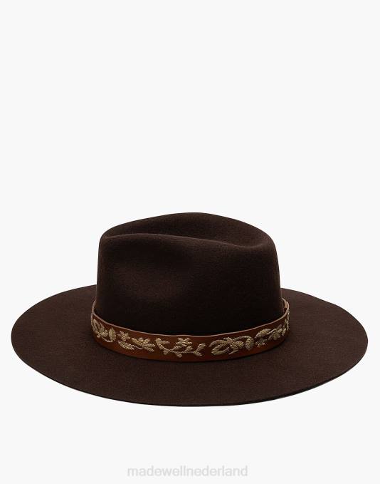 accessoires havermout ZVH62433 Madewell Wyeth Liam wollen hoed vrouwen