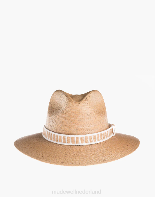 accessoires natuurlijk ZVH61245 Madewell asn maya panamahoed van stro vrouwen