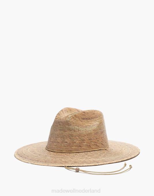accessoires natuurlijk ZVH62226 Madewell veel palmhoed vrouwen