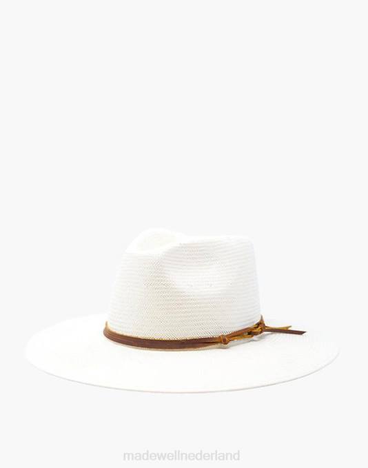 accessoires wit ZVH62440 Madewell Wyeth stro Lindsey hoed vrouwen