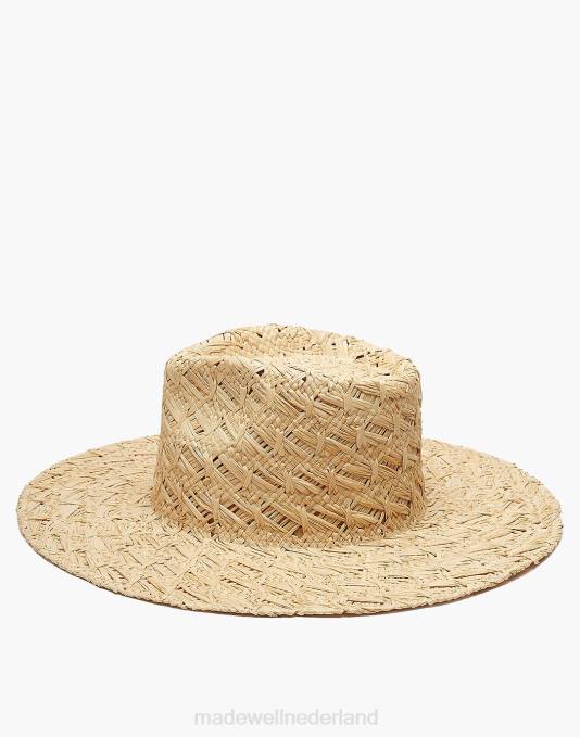 accessoires zwart ZVH62420 Madewell Wyeth Suki strohoed vrouwen