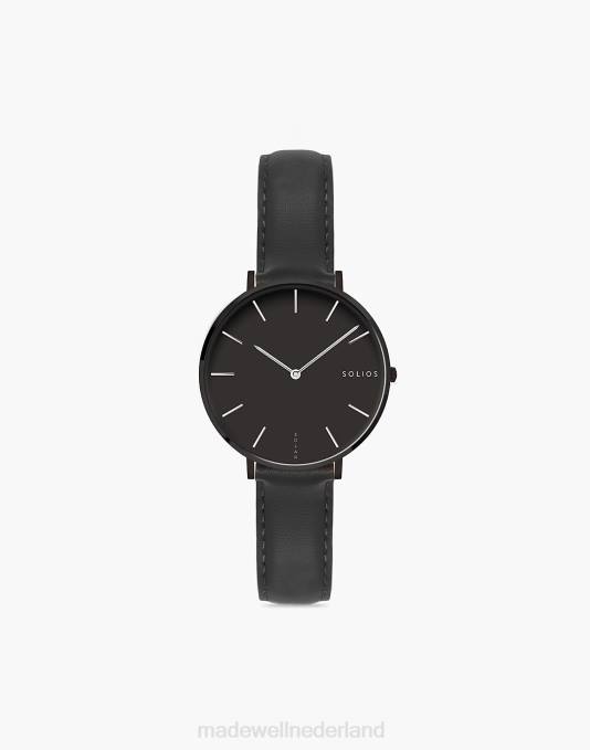 accessoires bruin ZVH62282 Madewell solios kijkt naar de mini solar - eco veganistisch lederen band vrouwen