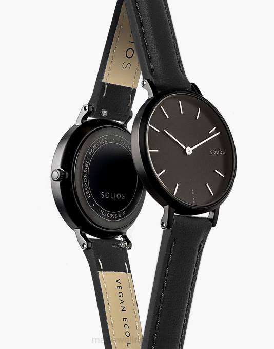 accessoires bruin ZVH62282 Madewell solios kijkt naar de mini solar - eco veganistisch lederen band vrouwen