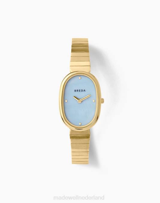 accessoires goud ZVH61332 Madewell Breda Jane metalen armbandhorloge, 23 mm vrouwen
