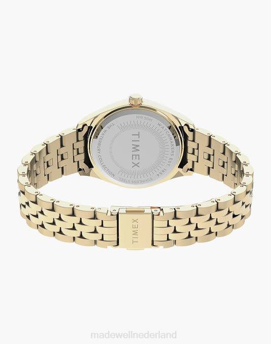 accessoires goud ZVH62332 Madewell Timex Waterbury Legacy Boyfriend 36 mm vrouwen