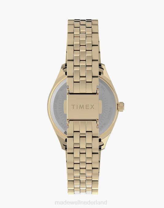 accessoires goud ZVH62332 Madewell Timex Waterbury Legacy Boyfriend 36 mm vrouwen