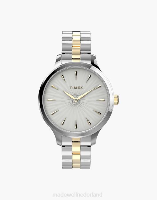 accessoires goud ZVH62333 Madewell Timex Peyton 36 mm armbandhorloge vrouwen