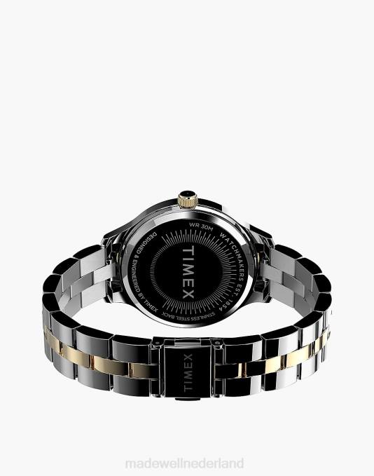 accessoires goud ZVH62333 Madewell Timex Peyton 36 mm armbandhorloge vrouwen