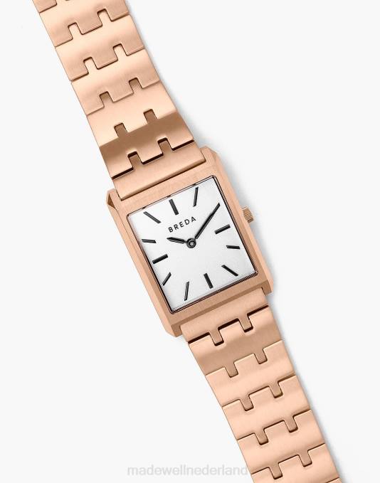 accessoires rosé goud ZVH61136 Madewell Breda Virgil metalen armbandhorloge vrouwen