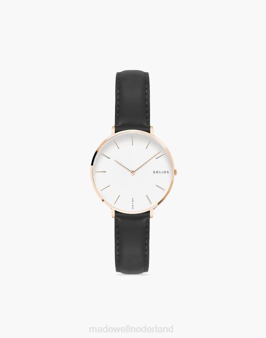 accessoires wit ZVH62284 Madewell solios horloges eco veganistisch hoesje vrouwen