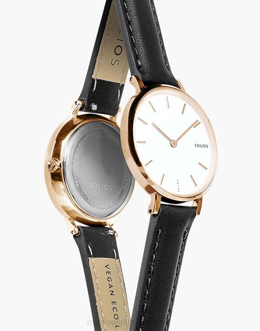 accessoires wit ZVH62284 Madewell solios horloges eco veganistisch hoesje vrouwen