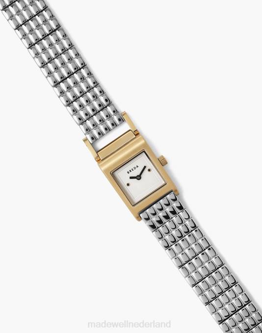 accessoires zilver ZVH61325 Madewell Breda Revel roestvrijstalen armbandhorloge vrouwen