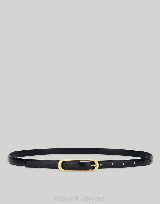 accessoires zwart ZVH62202 Madewell sancia de zaria-riem vrouwen