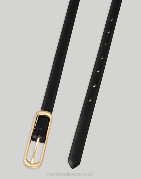 accessoires zwart ZVH62202 Madewell sancia de zaria-riem vrouwen