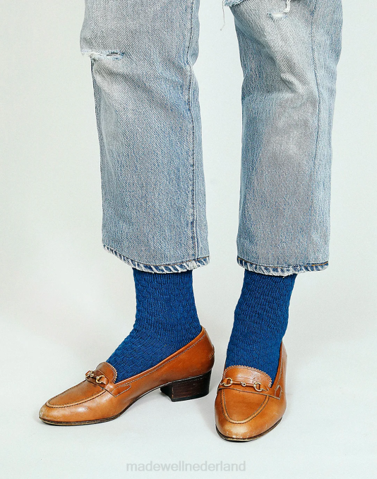 accessoires blauw ZVH62311 Madewell op maat gemaakte vakbond eben vrouwen