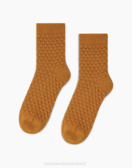 accessoires bruin ZVH62321 Madewell op maat gemaakte vakbond eben vrouwen