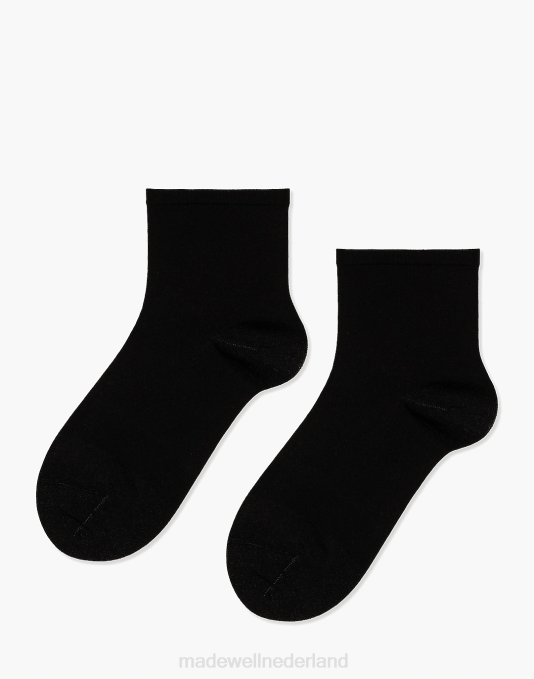 accessoires havermout ZVH61434 Madewell Hansel uit Basel twee-pack zijden kinu korte sokken vrouwen