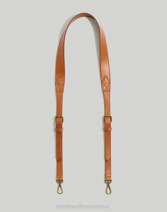 accessoires Engels zadel ZVH6640 Madewell de schoudertasriem: lederen editie vrouwen