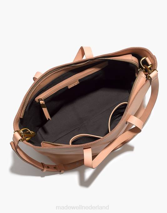 accessoires Engels zadel ZVH6732 Madewell de transporttas met ritssluiting aan de bovenkant vrouwen