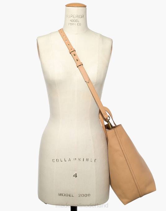 accessoires Engels zadel ZVH6732 Madewell de transporttas met ritssluiting aan de bovenkant vrouwen