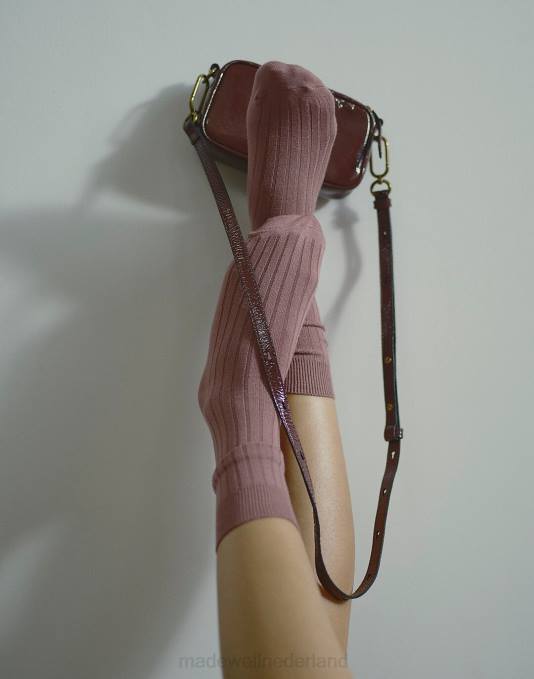 accessoires cabernet ZVH6666 Madewell de leren mini-crossbodytas met karabijnhaak vrouwen