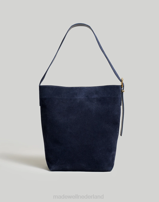 accessoires diep indigo ZVH6646 Madewell de essentiële emmertas vrouwen
