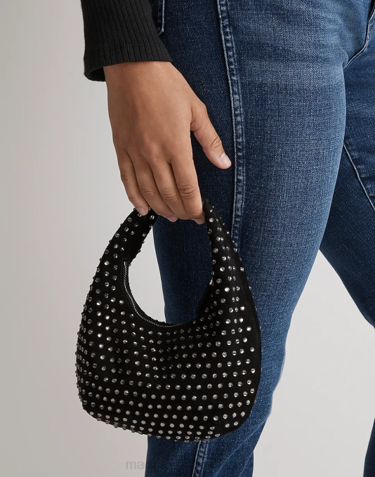 accessoires echt zwart ZVH6637 Madewell de minitas vrouwen