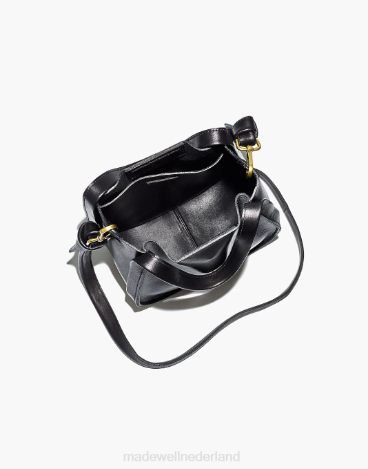 accessoires echt zwart ZVH6661 Madewell de Sydney crossbodytas vrouwen