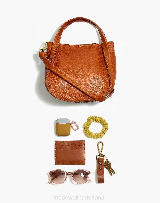 accessoires echt zwart ZVH6661 Madewell de Sydney crossbodytas vrouwen