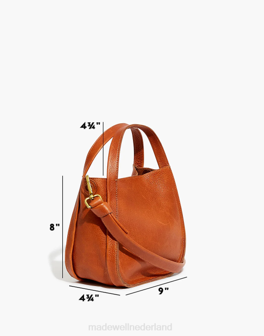 accessoires echt zwart ZVH6661 Madewell de Sydney crossbodytas vrouwen