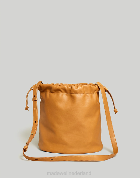 accessoires echt zwart ZVH6669 Madewell de piazza-bucketbag vrouwen
