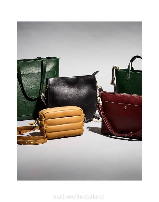 accessoires echt zwart ZVH6678 Madewell de transportzadeltas vrouwen