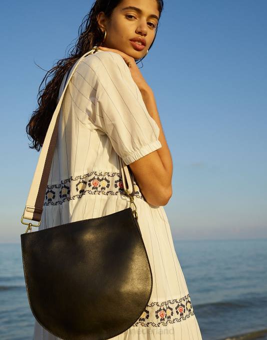 accessoires echt zwart ZVH6678 Madewell de transportzadeltas vrouwen