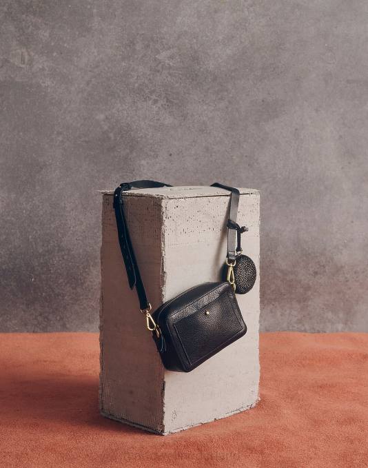 accessoires echt zwart ZVH6680 Madewell de transportcameratas vrouwen