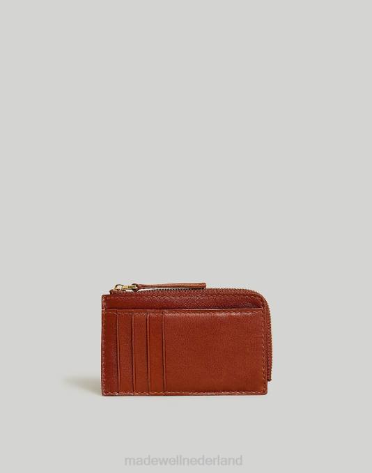 accessoires echt zwart ZVH6686 Madewell de essentiële portemonnee met ritssluiting vrouwen