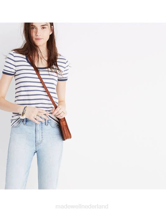 accessoires echt zwart ZVH6710 Madewell de eenvoudige crossbodytas vrouwen
