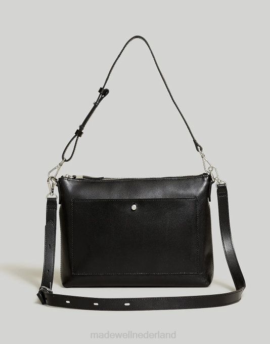 accessoires echt zwart ZVH6712 Madewell de transportschouder crossbodytas vrouwen