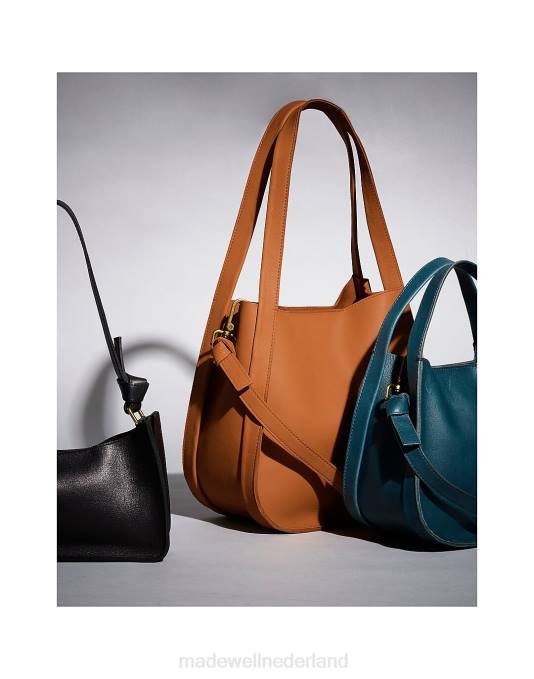 accessoires echt zwart ZVH6715 Madewell de Sydney-hobotas vrouwen