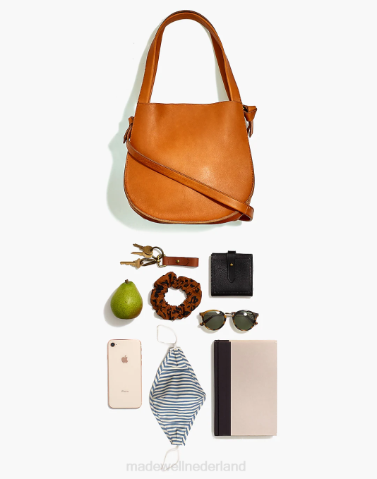 accessoires echt zwart ZVH6716 Madewell de Sydney-schoudertas vrouwen